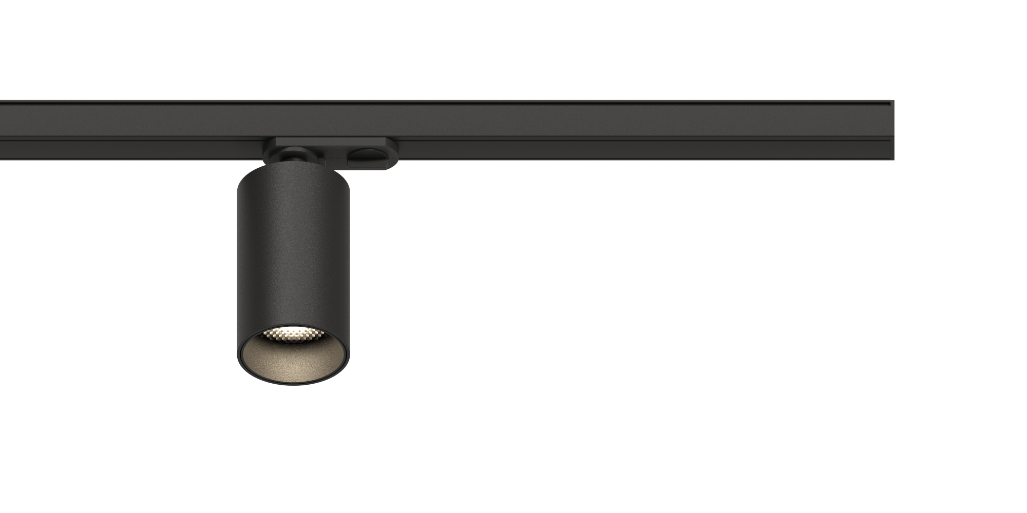 Трековый светильник POWERLINE SPOT LED 220В 10Вт 4000К CRI90 50° TRIAC угольно-черный 25.100.10