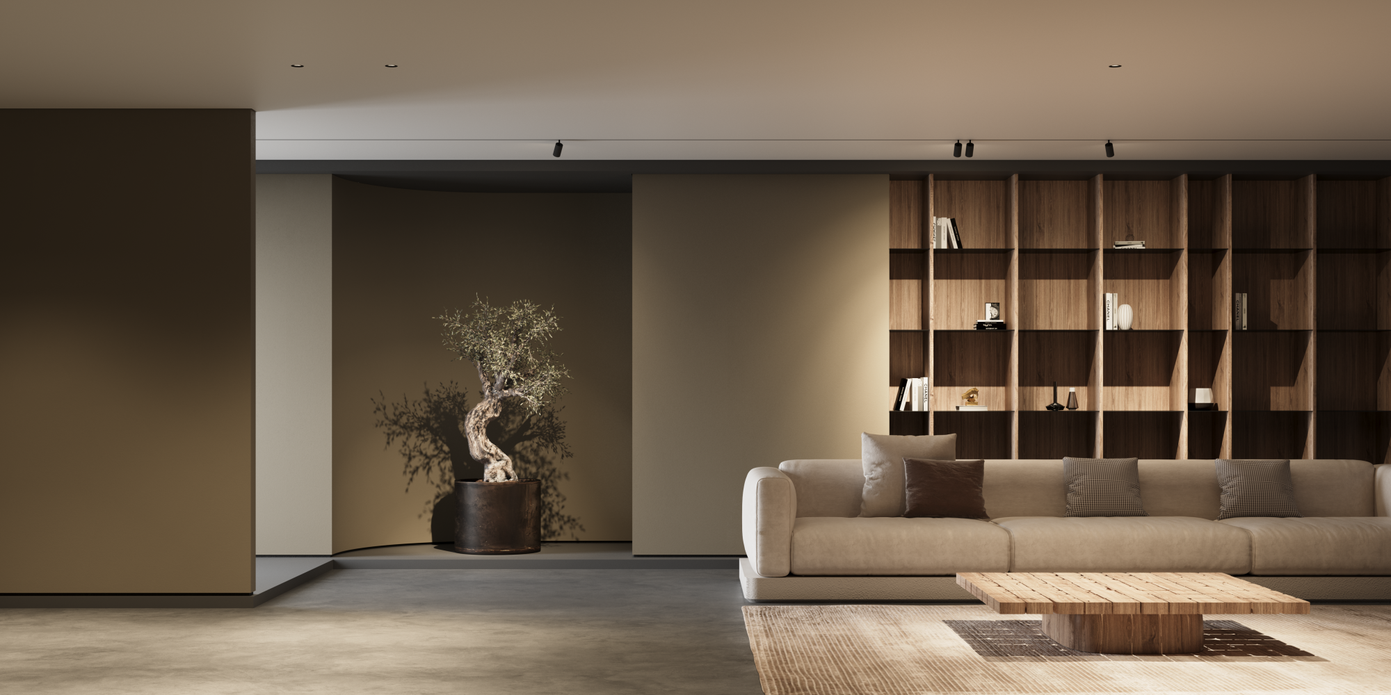 Трековый светильник GRAFFIT TWIN-SPOT LED 48В 2x6Вт 3000К CRI90 50° NO-DIM угольно-черный 23.101.13